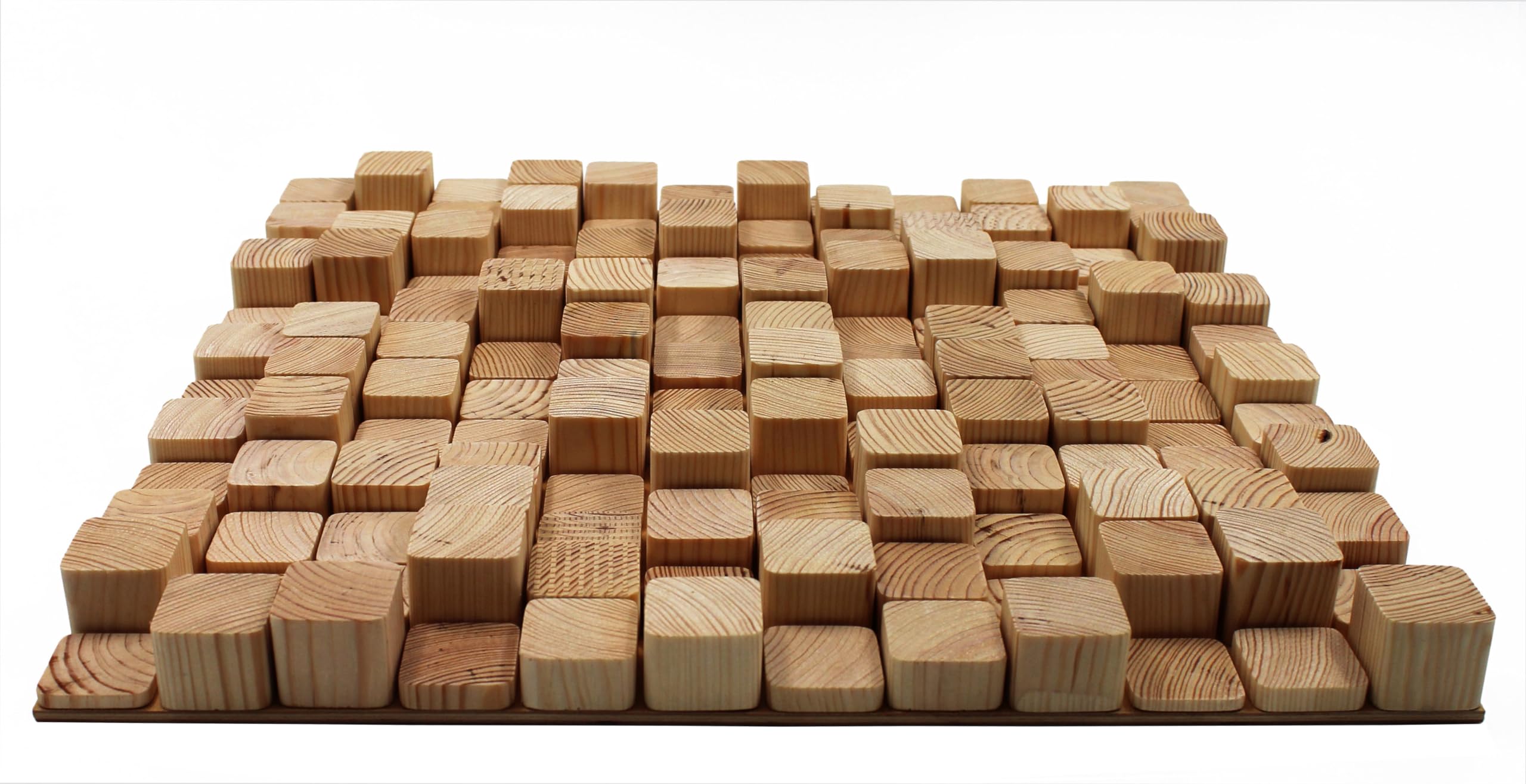 Wooden Acoustic Diffuser «SKYLINE» - 50x50 cm | 2D QRD Wooden Acoustic Diffuser «SKYLINE» - 50x50 cm | 2D QRD